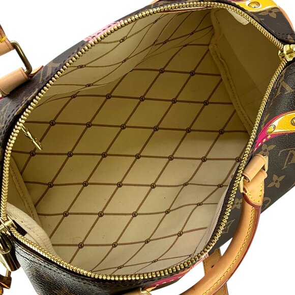 Louis Vuitton Monogram Summer Trunks Speedy 30 - Picture 9 of 11